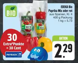 E-Center Edeka bio paprika mix Angebot