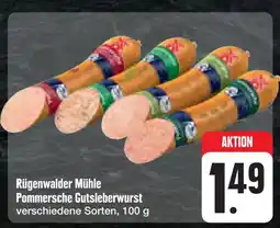 E-Center Rügenwalder mühle pommersche gutsleberwurst Angebot