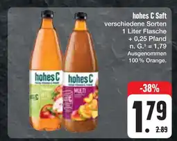 E-Center Hohes c saft Angebot