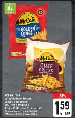 E-Center Mccain golden longs oder chef frites Angebot