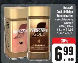 E-Center Nescafé gold löslicher bohnenkaffee Angebot