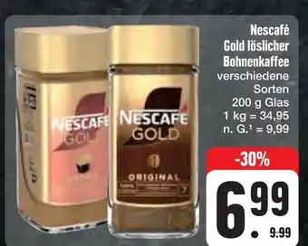 E-Center Nescafé gold löslicher bohnenkaffee Angebot