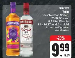 E-Center Smirnoff vodka Angebot