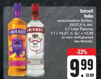 E-Center Smirnoff vodka Angebot