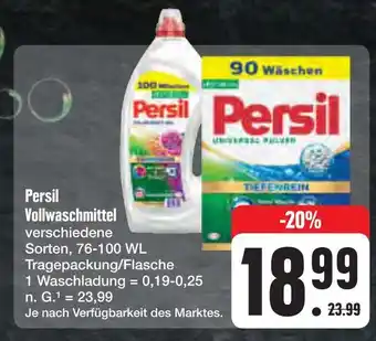 E-Center Persil vollwaschmittel Angebot