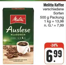 nah & gut Melitta auslese klassisch Angebot