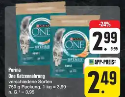 E-Center Purina one katzennahrung Angebot