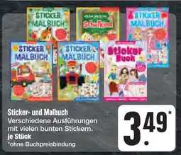 E-Center Sticker- und malbuch Angebot