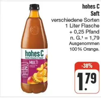 nah & gut Hohes c saft Angebot