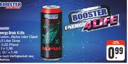 nah & gut Booster energy drink 4 life fusion Angebot