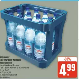 nah & gut Lichtenauer lichtenauer oder thüringer waldquell mineralwasser Angebot