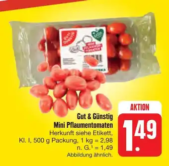 E-Center Gut & günstig mini pflaumentomaten Angebot