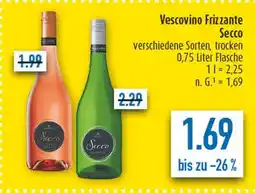 diska Vescovino frizzante secco rosé Angebot