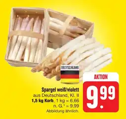 E-Center Spargel weiß/violett Angebot
