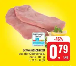 E-Center Schweineschnitzel Angebot