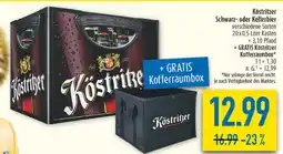 diska Köstritzer schwarz- oder kellerbier Angebot