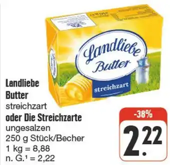 nah & gut Landliebe butter oder die streichzarte Angebot