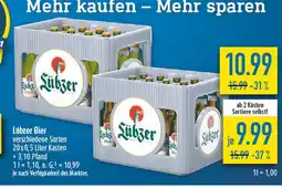 diska Lübzer lübzer bier Angebot