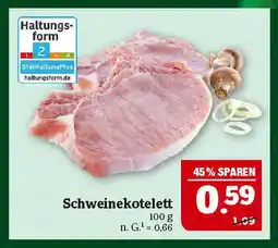 Marktkauf Schweinekotelett Angebot