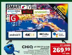 Marktkauf Chiq 4k uhd tv 50 zoll u50g7lx Angebot