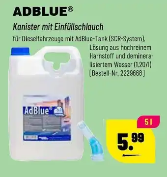 Leitermann Baumarkt Adblue 5L Angebot