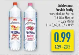 diska Lichtenauer fresh'n fruity Angebot