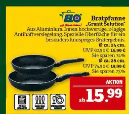 Marktkauf Elo bratpfanne granit solution Angebot