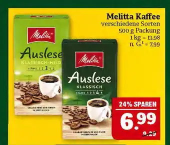 Marktkauf Melitta kaffee Angebot