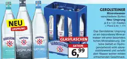 Lösch Depot GEROLSTEINER Mineralwasser Angebot