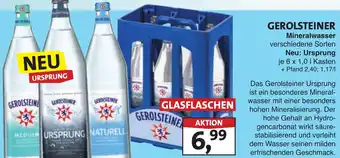 Lösch Depot GEROLSTEINER Mineralwasser Angebot