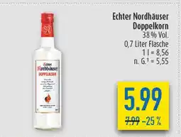 diska Echter nordhäuser doppelkorn Angebot