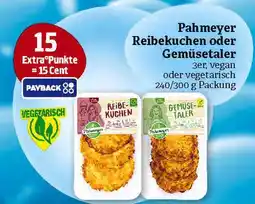 Marktkauf Pahmeyer reibekuchen oder gemüsetaler Angebot