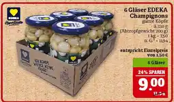 Marktkauf Edeka champignons Angebot