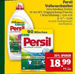 Marktkauf Persil persil color kraft-gel Angebot