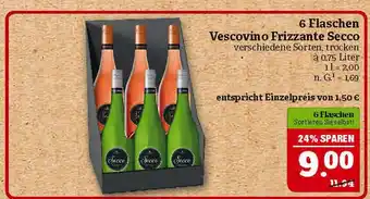 Marktkauf Vescovino frizzante secco Angebot