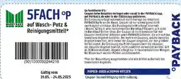 Marktkauf Payback 5 fach punkte Angebot