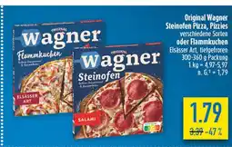 diska Wagner steinofen pizza, pizzies oder flammkuchen Angebot