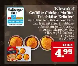 Marktkauf Wiesenhof gefüllte chicken muffins frischkäse-kräuter Angebot