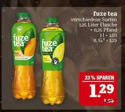 Marktkauf Fuze tea fuze tea Angebot