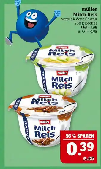 Marktkauf Müller milch reis Angebot