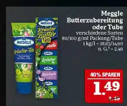 Marktkauf Meggle butterzubereitung Angebot