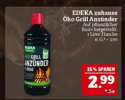 Marktkauf Edeka zuhause öko grill anzünder Angebot