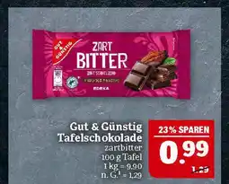 Marktkauf Gut & günstig tafelschokolade Angebot