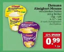 Marktkauf Ehrmann almighurt mousse Angebot