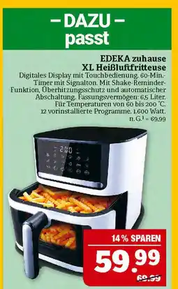 Marktkauf Edeka zuhause xl heißluftfritteuse Angebot