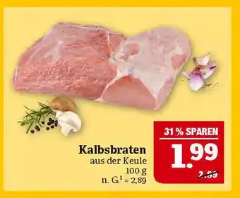 Marktkauf Kalbsbraten Angebot