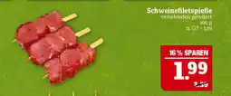 Marktkauf Schweinefiletspieße Angebot