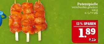 Marktkauf Putenspieße Angebot