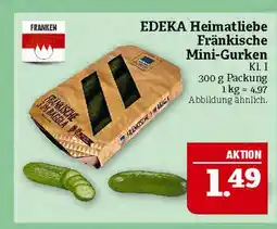 Marktkauf Edeka heimatliebe fränkische mini-gurken Angebot