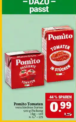 Marktkauf Pomito tomaten Angebot